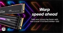 Crucial T710 2TB SSD PCIe NVMe M.2 2280, r14500MB/s, w13800MB/s