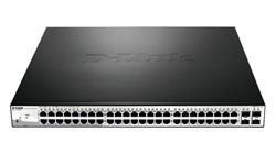 D-Link DGS-1210-52P 48-port 1Gb Smart switch, 4x SFP, 24x PoE