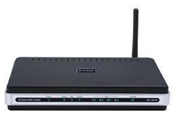 D-Link DSL-2641B ADSL2+ Wireless N150 Router 4x RJ45, annex B