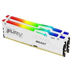 DDR 5.... 32GB . 6400MHz. CL32 FURY Beast White RGB Kingston XMP/EXPO (2x16GB)