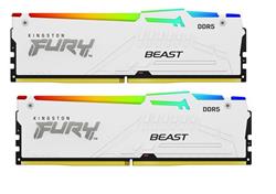 DDR 5.... 64GB . 5200MHz. CL36 FURY Beast White RGB Kingston XMP/EXPO (2x32GB)