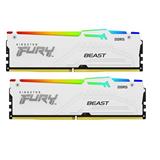 DDR 5.... 64GB . 5200MHz. CL36 FURY Beast White RGB Kingston XMP/EXPO (2x32GB)