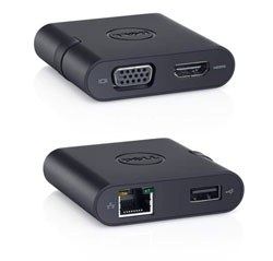 Dell Adaptér USB 3.0 to HDMI/VGA/Ethernet/USB 2.0 DA100