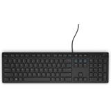 Dell KB216 Multimedia Keyboard - US International (QWERTY) - Black