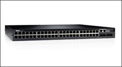 Dell Networking N3048 L3 48x 1GbE 2xCombo 2x 10GbE SFP+ fixed ports Stacking IO to PSU airflow 1x AC PSU