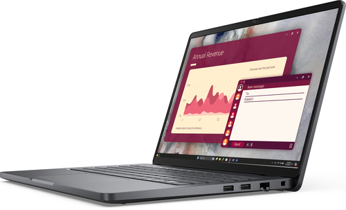 Dell Pro 14 PC14250/C3-100U/8GB/512GB SSD/14" FHD+/IR Cam & Mic/FgrPr/3 Cell/noAC/noPCORD/WLAN/Backlit Kb/W11 Pro/3Y PS