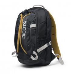 DICOTA_Backpack Active 14-15.6 black/yellow