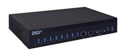 DIGI AnywhereUSB 8 Plus; eight USB 3.1 Gen 1 Ports, single 10M/100M/1G/10G Ethernet, single SFP+, 12VDC