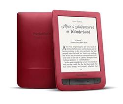E-book POCKETBOOK 626 Touch Lux 3, Ruby červený