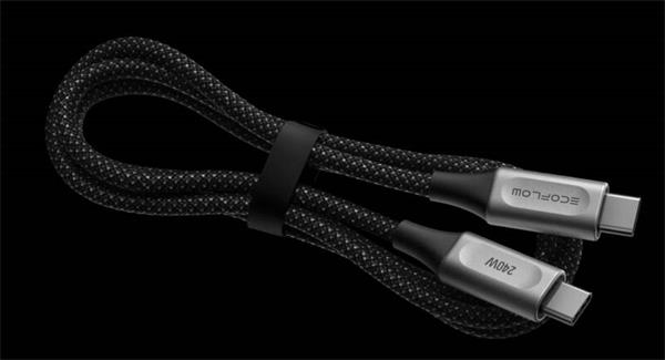 EcoFlow RAPID Pro USB-C na USB-C kábel (240W, Nylon)
