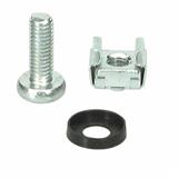 EFB 19" Montážna sada M6 skrutiek (20mm) matiek a podložiek (50ks v bal.), High Quality