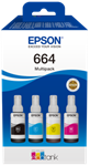 Epson atrament L100/L200/L300/L400/L500/L600/L1300/L1455 CMYK multipack 70ml