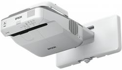 Epson projektor EB-680, 3LCD, XGA, 3500ANSI, 14000:1, USB, HDMI, LAN, MHL - ultra short