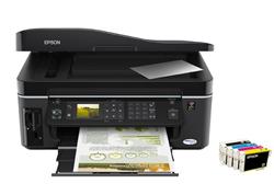 Epson Stylus Office BX610FW, A4, All-in-One, CR, LCD, Fax, ADF, Wifi