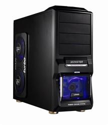 Eurocase ML-9002 Monster II ATX, 3xUSB, eSATA, HD audio, čierna