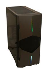 Eurocase ML G Stylus skrinka ATX, RGB LED podsvietenie