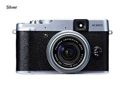 FUJIFILM FinePix X20 EXR Silver, 12,3 Mpix, 4x opt. zoom (28-112), 2,8" LCD, SD/SDHC