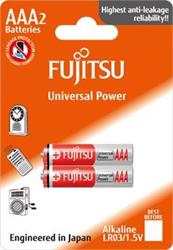 Fujitsu Universal Power alkalická batéria 1.5V, LR03/AAA, blister 2ks