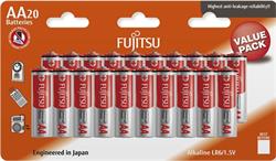 Fujitsu Universal Power alkalická batéria 1.5V, LR06/AA, blister 20ks