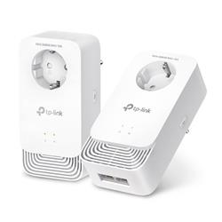 G.hn2400 Passthrough Powerline Kit SPEED: 1428 Mbps Powerline SPEC: Maxlinear CPU, G.hn, 2× Gigabit Ports FEATURE: Plug