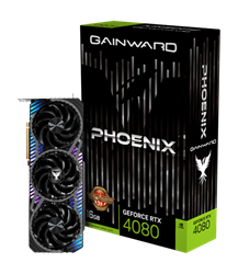Gainward GeForce RTX 4080 Phoenix GS 16G/256bit, GDDR6X, 3xDP, HDMI