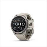 Garmin fenix 9 Pro - 43mm, AMOLED, Sapphire, Titanium, Fog Gray/Dark Sandstone band