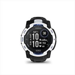 Garmin Instinct 3 - 50mm, Solar, Whitestone, Black silicone band