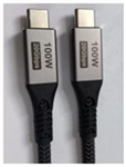 Gembird kábel USB-C (M) na USB-C (M), prémiový, USB 3.2 Gen, 100W, 20 GBps, 1.5 m, čierny