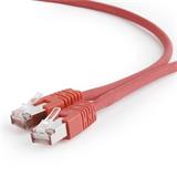 Gembird patch kábel S/FTP Cat. 6A LSZH, 3 m, červený