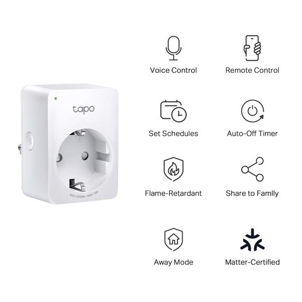German type plug! Mini Smart Wi-Fi Socket, Matter SP