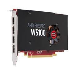 Grafická karta AMD FirePro W5100 (4GB) PCIe x16, 4xDP