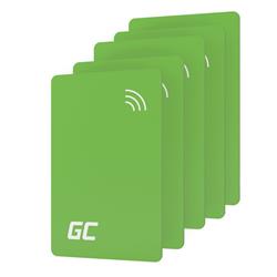 Green Cell Sada NFC kariet HabuDen – prístupové karty pre nabíjacie stanice pre elektromobily