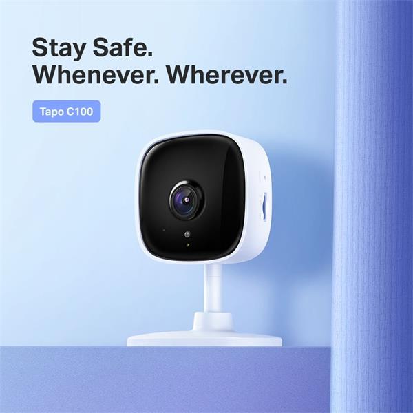 Home Security Wi-Fi Camera SPEC: 1080p, 2.4 GHz FEATURE: Motion Detection and Notifications, Sound and Light Alarm, Remo