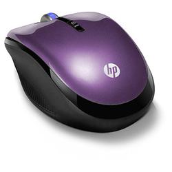 HP 2.4GHz Wireless Optical Mobile Mouse (Sweet Purple)