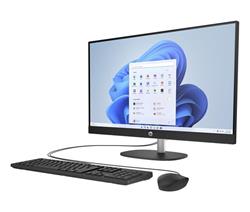 HP All-in-One 27-cr0015nc, i7-1355U, 27.0/1920x1080, 16GB, SSD 512GB, W11H, 2-2-0, Black, WiFi/BT