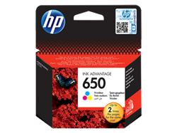 HP náplň c. 650 trojfarebná 200str