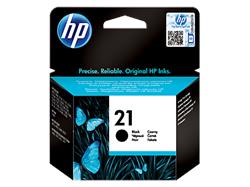 HP No. 21 Black Inkjet Print Cartridge (5 ml)