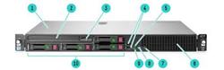 HP ProLiant DL20 G10 E-2134 1P 1x16G 4 SFF HDD Bays (Hot Plug) 1Gb 2-port 332i Soln Svr