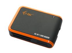 i-Tec USB 2.0 All-in One reader - Black/Orange