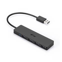 i-tec USB 2.0 SLIM HUB 4 Port passive - Black