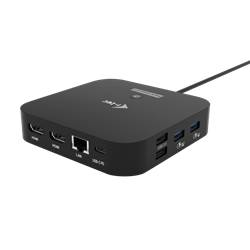 i-tec USB-C Dual HDMI Docking Station, Power Delivery 100W