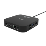 i-tec USB-C Dual HDMI Docking Station, Power Delivery 100W