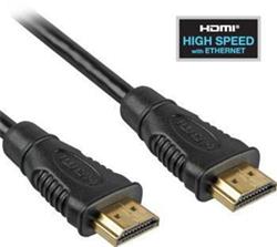 kábel HDMI-HDMI 1,5m M/M, tienený, ver.1.4 dual shielded+ethernet High Quality