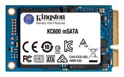 Kingston 256GB SSD KC600 mSATA, 2.5" ( r550 MB/s, w500 MB/s ))