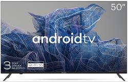 KIVI TV 50U740NB, 50" (127 cm), UHD, Google Android TV, Black, 3840x2160, 60 Hz, , 2x10W, 70 kWh/1000h , BT5, HDMI 4
