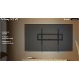 KIVI TV náklopný nástenný držiak, VESA max 400x600 , 37"- 80", max 45 kg, čierny