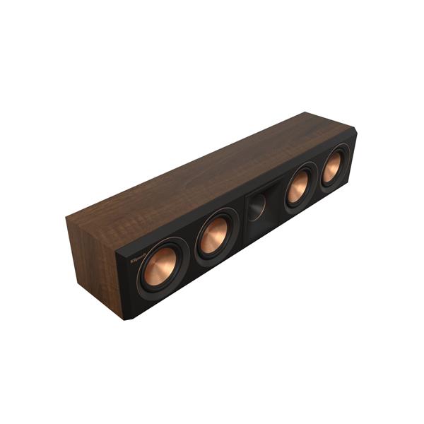 Klipsch RP-404C II centrálny reproduktor, 125 W, Bass-reflex, 8 Ohm, 94 dB, hnedý