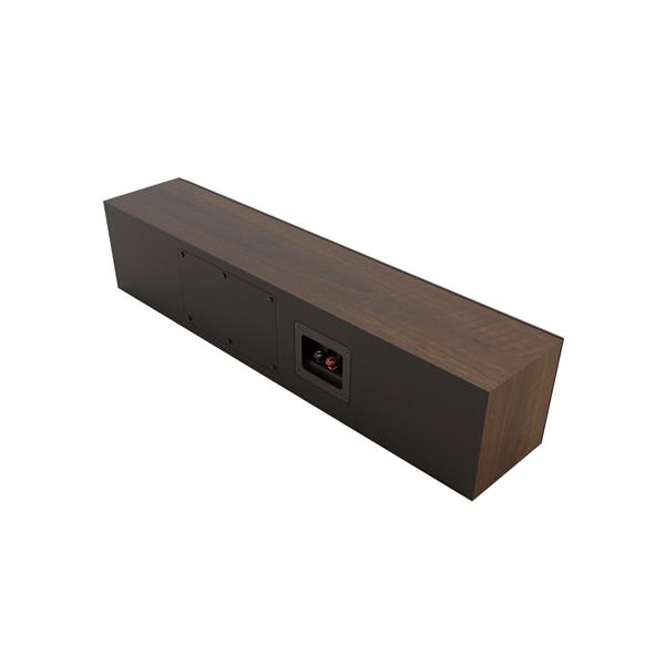 Klipsch RP-404C II centrálny reproduktor, 125 W, Bass-reflex, 8 Ohm, 94 dB, hnedý