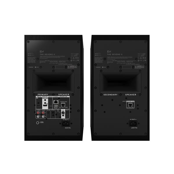 Klipsch The Sevens II, aktívne reproduktory, matná čierna