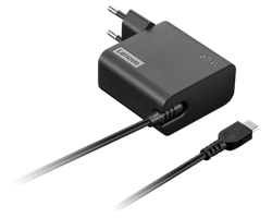 Lenovo 65W, USB-C, Wall Adapter, 1.7m kabel